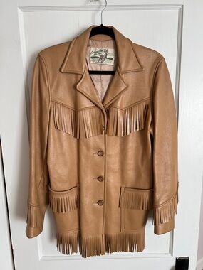 Fringe Leather Jacket